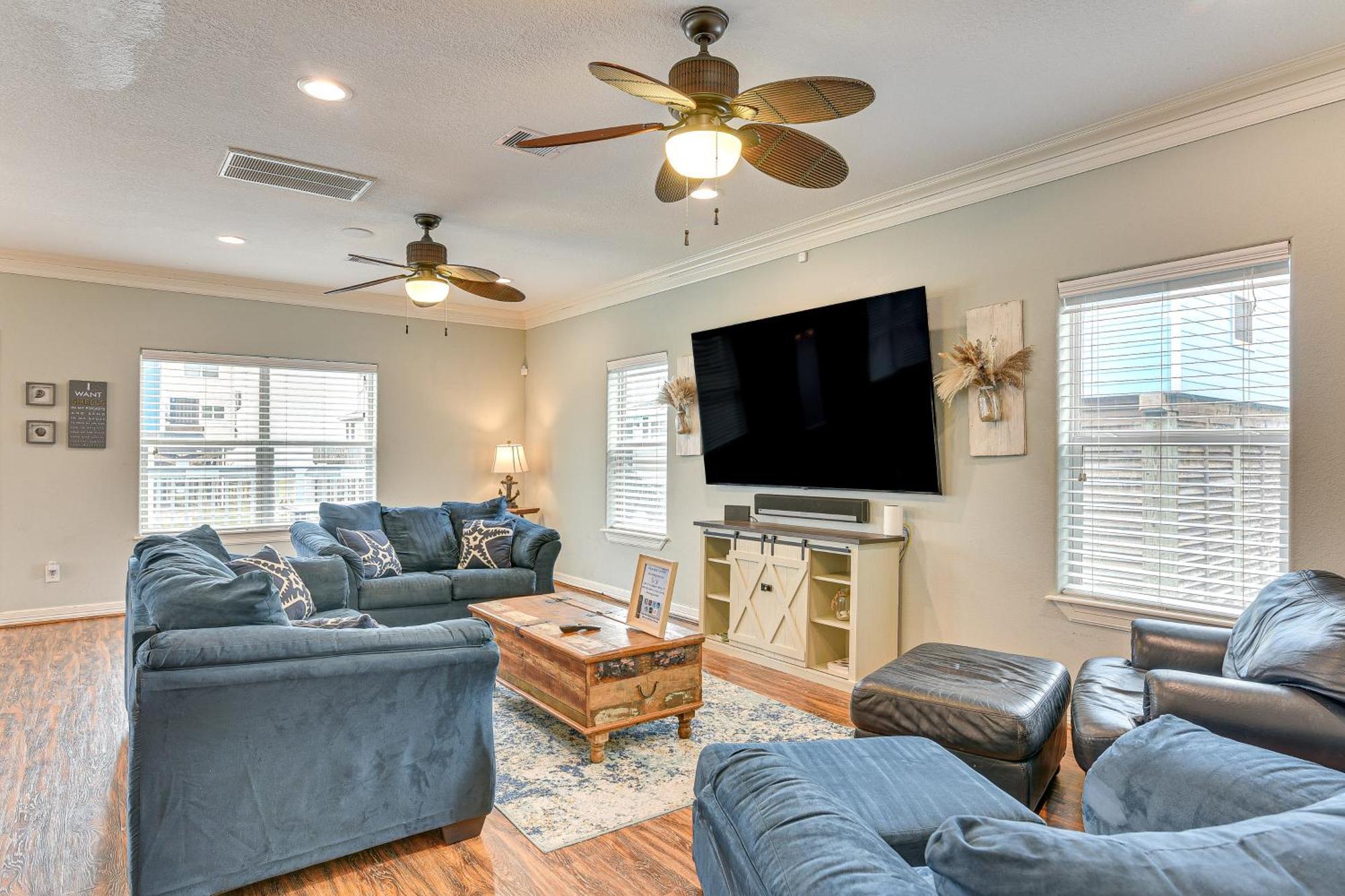 Large Group Gulf Retreat, Steps To Surfside Beach! Exterior foto